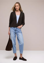 Load image into Gallery viewer, Street One Espresso Brown Knit Cardigan 324788/17276
