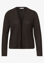 Load image into Gallery viewer, Street One Espresso Brown Knit Cardigan 324788/17276
