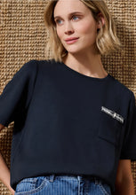 Load image into Gallery viewer, Street One Navy T-Shirt 325603
