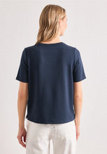 Load image into Gallery viewer, Street One Navy T-Shirt 325603
