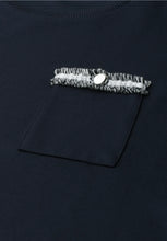 Load image into Gallery viewer, Street One Navy T-Shirt 325603
