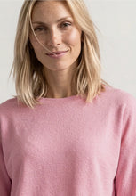 Load image into Gallery viewer, Street One Pink Knit Look Top 325700
