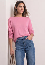 Load image into Gallery viewer, Street One Pink Long Sleeved Top 325836
