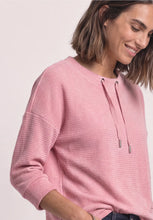 Load image into Gallery viewer, Street One Pink Boatneck Top 325847
