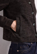 Load image into Gallery viewer, Street One Black Coffee Cardigan 325850
