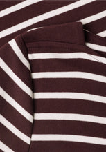 Load image into Gallery viewer, Street One 3/4 Sleeve Striped Top 325895
