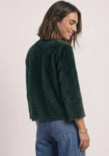 Load image into Gallery viewer, Street One Fluffy Green Jumper 326058
