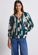 Load image into Gallery viewer, Street One tunic top with detail 345891 Colour- 36857
