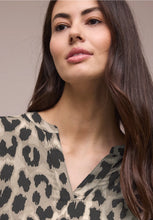 Load image into Gallery viewer, Street One Split Neck Blouse 346547
