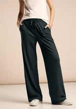 Load image into Gallery viewer, Street One Wide Leg Green Trouser 377982
