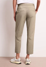 Load image into Gallery viewer, Street One Buff Grey Cargo Style Trousers 378683/16381

