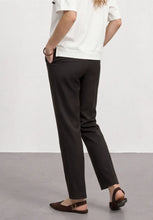 Load image into Gallery viewer, Street One Black Coffee Trousers 380880
