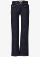 Load image into Gallery viewer, Street One Straight Leg Denim Jeans 381488
