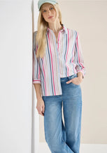 Load image into Gallery viewer, Cecil Multicolour Striped Shirt 346419
