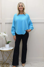Load image into Gallery viewer, Deck By Decollage Ribbed Batwing Jumper 8948
