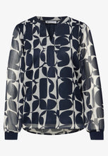 Load image into Gallery viewer, street one top 346372 (Navy)
