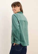 Load image into Gallery viewer, Cecil Soft Green Cord Jacket 212766
