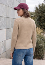 Load image into Gallery viewer, Cecil Cream Chunky Sweater 304167
