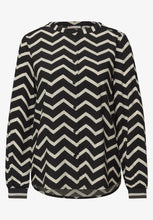 Load image into Gallery viewer, Street One Buttoned Round Neck Blouse 346168
