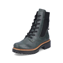 Load image into Gallery viewer, Rieker Dark Green Boot 72637-54
