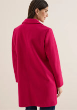 Load image into Gallery viewer, Cecil Ladies Beaujolais Red Coat 101274
