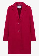 Load image into Gallery viewer, Cecil Ladies Beaujolais Red Coat 101274
