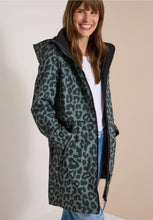 Load image into Gallery viewer, Cecil Green Leopard Print Coat 101456
