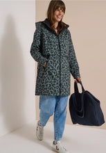 Load image into Gallery viewer, Cecil Green Leopard Print Coat 101456
