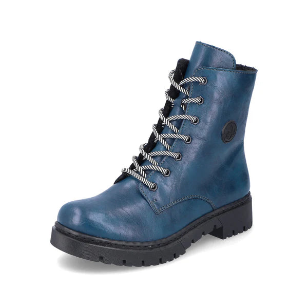 Rieker Blue Boot Y2440-12