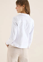 Load image into Gallery viewer, Cecil Ladies White Denim Jacket
