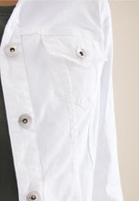 Load image into Gallery viewer, Cecil Ladies White Denim Jacket
