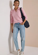 Load image into Gallery viewer, Cecil Pink Polo Jumper 304069
