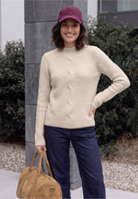 Load image into Gallery viewer, Cecil Cosy Turtle With Cable Sweater 304169
