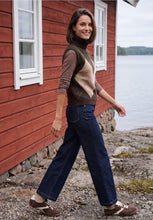Load image into Gallery viewer, Cecil Sleeveless Knit With Argyle Pattern 304173
