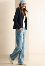 Load image into Gallery viewer, Navy Zip-Up Hoodie 322939
