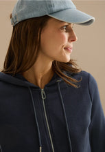 Load image into Gallery viewer, Navy Zip-Up Hoodie 322939
