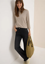 Load image into Gallery viewer, Cecil Striped Boatneck  Top 324053
