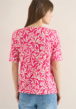 Load image into Gallery viewer, Cecil Floral Pink Printed Top 324832/27492
