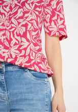 Load image into Gallery viewer, Cecil Floral Pink Printed Top 324832/27492

