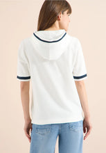 Load image into Gallery viewer, Cecil Vanilla Structured Hoodie Top 325043
