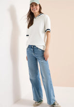 Load image into Gallery viewer, Cecil Vanilla Structured Hoodie Top 325043
