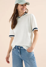 Load image into Gallery viewer, Cecil Vanilla Structured Hoodie Top 325043
