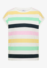 Load image into Gallery viewer, Cecil Multicoloured Stripe Top 325296
