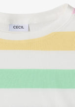 Load image into Gallery viewer, Cecil Multicoloured Stripe Top 325296
