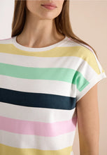 Load image into Gallery viewer, Cecil Multicoloured Stripe Top 325296
