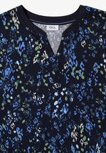 Load image into Gallery viewer, Cecil Split Neck Printed Top 325573
