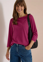 Load image into Gallery viewer, Cecil Striped Boatneck Top 325589
