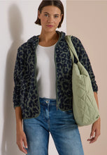 Load image into Gallery viewer, Cecil Green Leopard Print Jacket 325732

