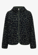 Load image into Gallery viewer, Cecil Green Leopard Print Jacket 325732

