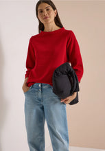Load image into Gallery viewer, Cecil Red Long-Sleeve Top 325880
